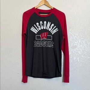Campus Heritage Red and Black Long Sleeve Tee